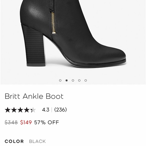 Michael Kors “Britt Bootie”. Size 9 Like new - Picture 5 of 7